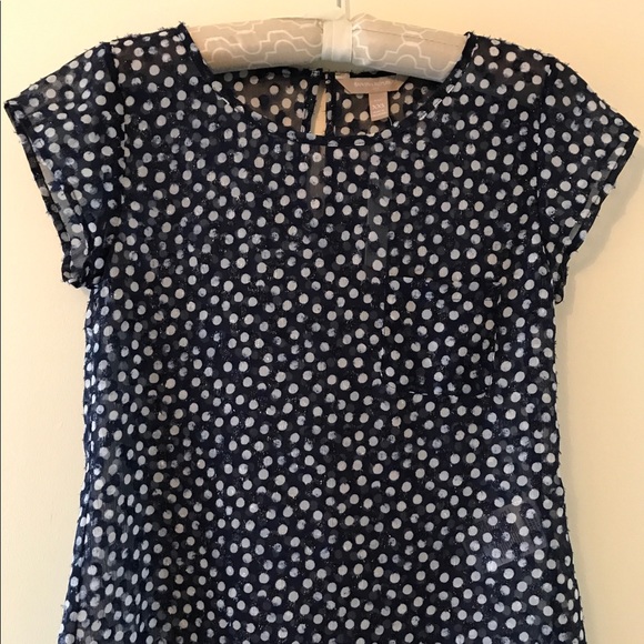 Banana Republic sheer blouse - Picture 2 of 8